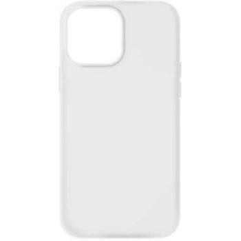 Funda de Silicona Avizar Blanco con Acabado Táctil Suave iPhone 13 Pro Max