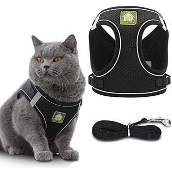Pet Harness with Handle and Step-in Design