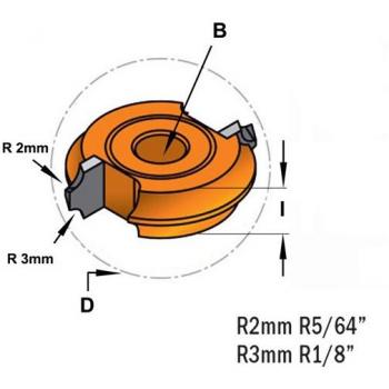 WEKADOR PH3 Bits Impact-Torsion