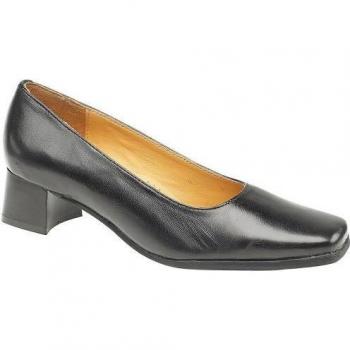 Amblers Walford Ladies Court Shoes Navy Size 3