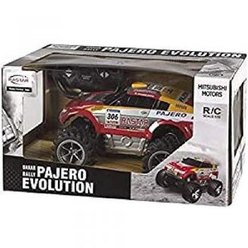 Auto Radiocomandata Rastar Mitsubishi Pajero Evolution 1:18 Dakar
