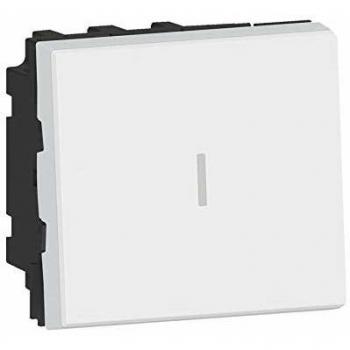Legrand Mosaic Permutateur 10A 2 modules blanc