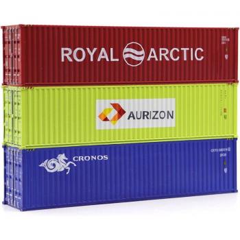 HO Model Train Container Set