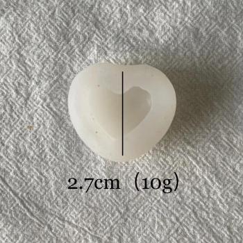 Moldes para velas en forma de corazón, 5 unidades
