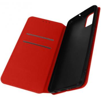 Étui Folio avec Support Vidéo pour Samsung Galaxy A51 Rouge