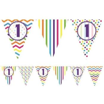 Banner Decorativo per il Primo Compleanno