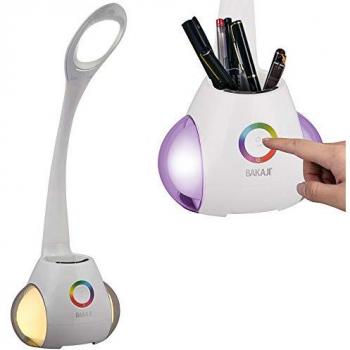 Lampada da tavolo Bakaji con accensione touch