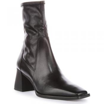 Vagabond Shoemakers Women's Hedda Square Toe High Heel Boots