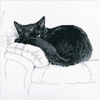 RTO Black Cat Collection II Cross Stitch – 10.5″ ×