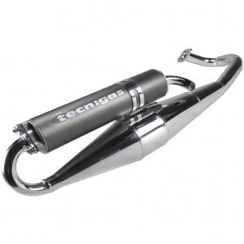 Marmitta Tecnigas Next-R Cromo per Kymco 50 2T Non Omologata