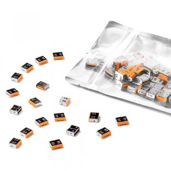 Smartkeeper UL03P2OR Schnittstellenblockierung Schnittstellenblockierung + Schlüssel USB Typ-A Orange Kunststoff 100 Stück(e)