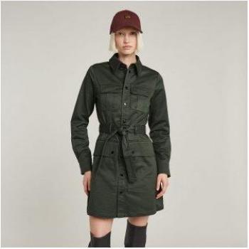 G-Star Asphalt Workwear Long Sleeve Dress – Size 2XS