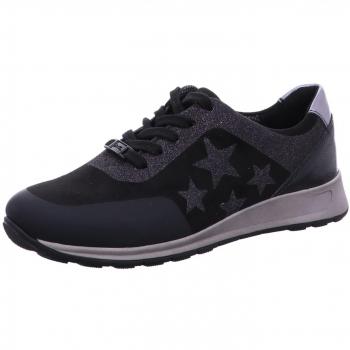 ARA Damen Osaka Sneaker, Schwarz, Größe 38.5