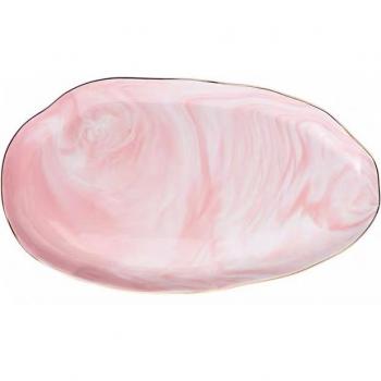 Nordic Marble Ceramic Dessert Plate
