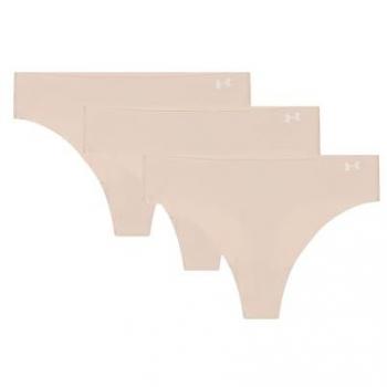 Under Armour 3er-Set No Show Unterhosen Damen Braun