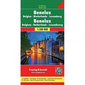Benelux, Autokarte 1:500.000: Belgien