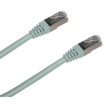 2m šedý patch kabel Cat6 FTP