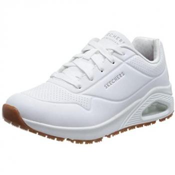 Skechers Uno SR Damen Weiß Arbeitsschuhe