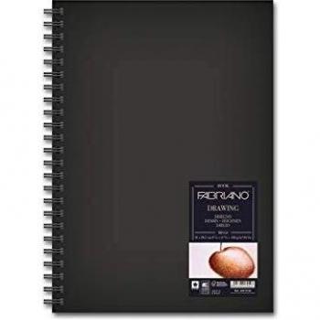 Quaderno Spirale A4 Fabriano Drawing Book Panorama 60 fogli