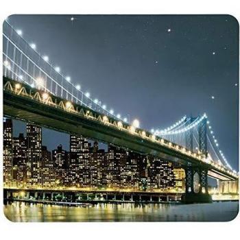 Motivplatte „Brooklyn Bridge“ für gehärtetes Kochglas WENKO – 56 × 0,5 × 50 cm