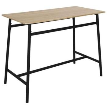 Table mange-debout design bois