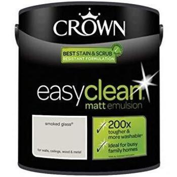 Crown Easyclean Washable and Wipeable Matt Emulsion Paint