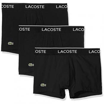 Lacoste Herren Boxershorts Trunks im 3er-Pack verschiedene Farben M-XXL 5H3389