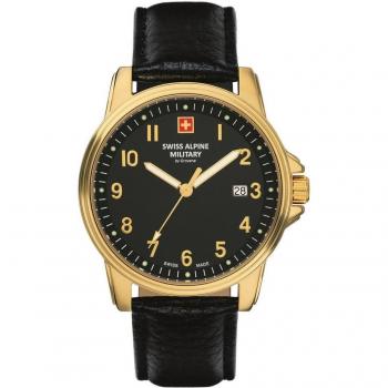 Alpine Vanguard 100M Black Dial Men's Watch