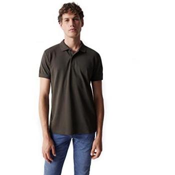 Salsa Jeans Basic Piqué Polo Shirt Dark Green Male 2XL