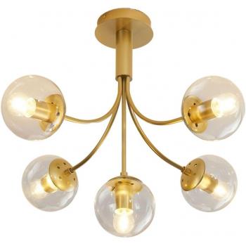Iluminación Cúpula Metal‑Vidrio Kosilum