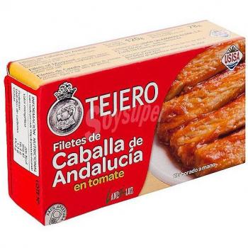Caballa del Sur al Tomate, Filetes 125 g