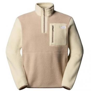 Yumiori Pile The North Face 1/4 Zip Rosso Pastello XXL