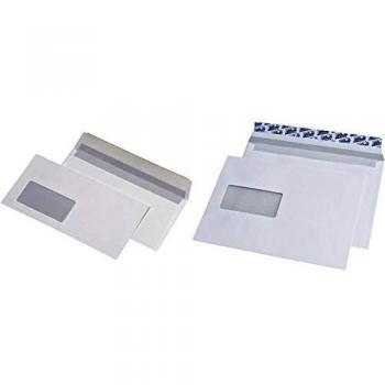 Mailmedia Buste C5 Finestra Bianca per Cartellino D