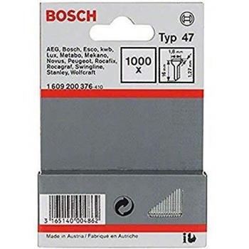 Bosch Type 47 Nails 18mm x 127mm x 16mm, Silver