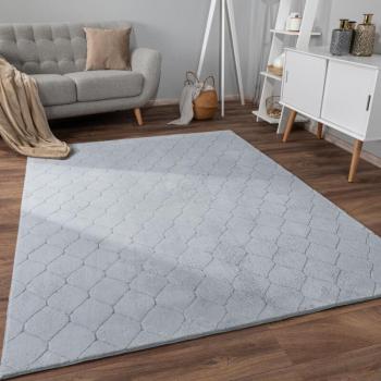 Tapisserie moderna nórdica 60x100 cm, tono gris suave, diseño geométrico