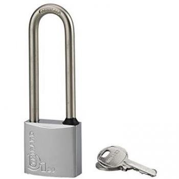 Cadenas à clé Type 1, laiton, extérieur, anse 1/2, inox, 35 mm, 2 clés – Thirard