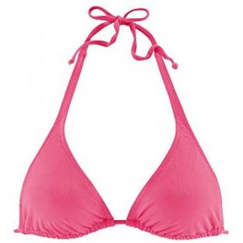 Buffalo Damen Bikini-Oberteil Triangel Gr. 40 Cup A/B rosa