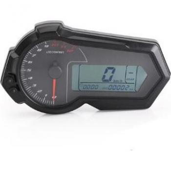 Odómetro Digital para Motocicletas y UTV, 1200RPM, 2-4 Cilindros