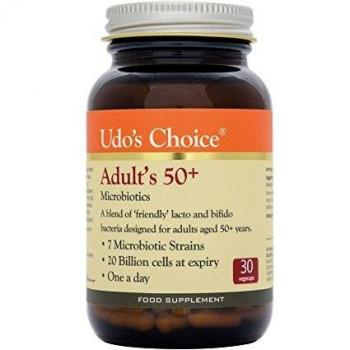 Udo's Choice Adult 50+ Blend Microbiotics Vegicaps 30