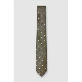 Green Rogue Polka Dot Tie (Antique)