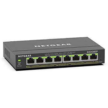 NETGEAR GS308EP L2/L3 Managed Ethernet Switch