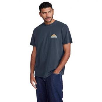 Jemanden-Style Marineblau Herren-Shirt