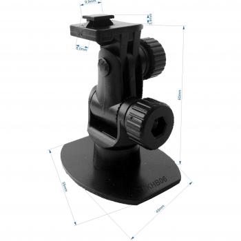LKHB06 T-Halterung 2x Gelenk selbstklebend – Sicherer Halt für VicoVation Dashcam