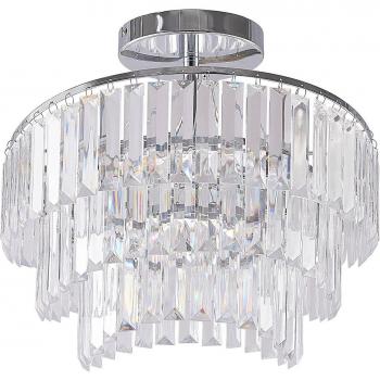 Lindby Deckenlampe 'Volina' in Chrom aus Metall (4 flammig, E14)