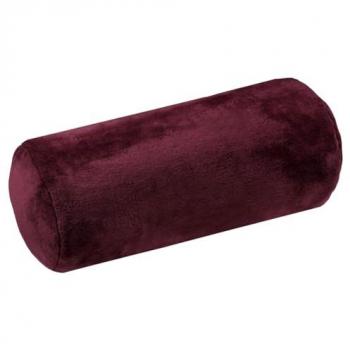 Coussin en polaire couleur Bordeaux 45x20 cm