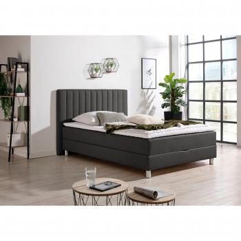 Maintal Komplettbett (B:154 cm / L:206 cm) – Boxspring, Bettkasten, Topper aus Kaltschaum