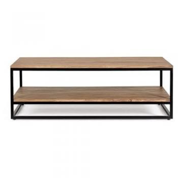 Nartan Couchtisch mit Metallgestell, 118 x 60 cm