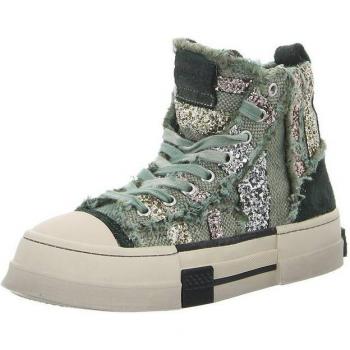 Rebecca Weiße Glitzer-Stiefeletten