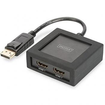 Duplicador de señal DIGITUS 4K DisplayPort a HDMI