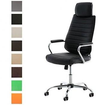 Schreibtischstuhl Rako Kunstleder Schwarz